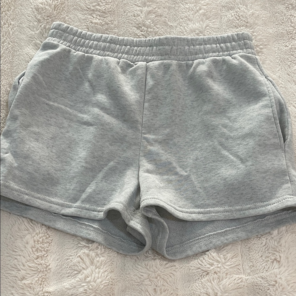 Gray Women's Sweat Shorts